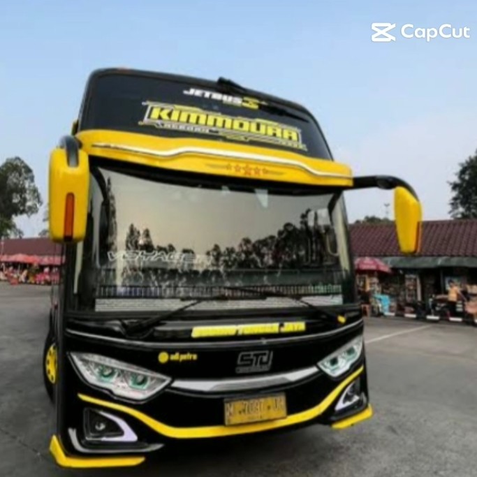 bintang terlihat terang versi bus stj jetbus 3 new livery hitam kuning ...