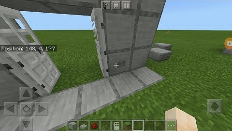 How to open two doors with one button... In Minecraft.   By Vishnu Priya