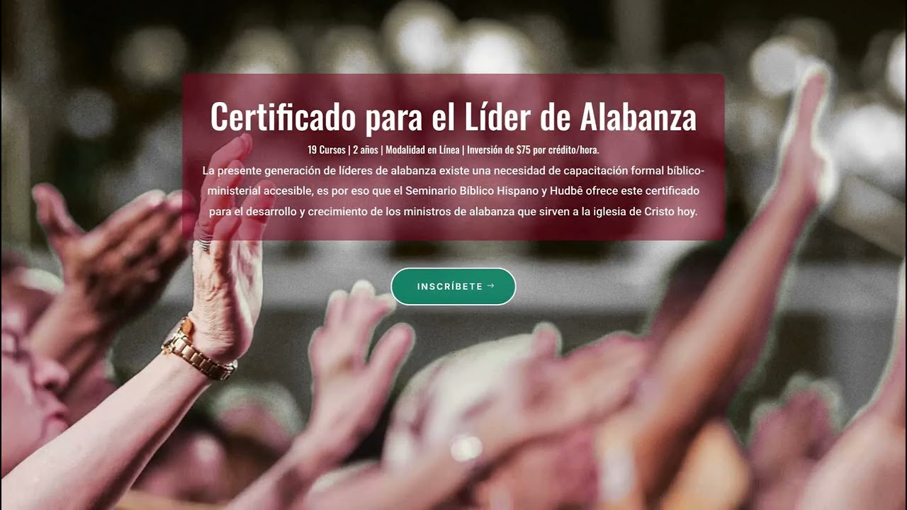 Seminario Biblico Hispano Promo