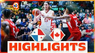 🇵🇦 PAN - 🇨🇦 CAN | Basketball Highlights