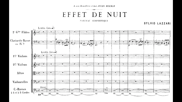 Sylvio Lazzari - Effet de Nuit (1901)