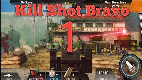 Kill Shot Bravo: Free 3D Shooting Sniper Game. Android Gameplay. Part 1.
