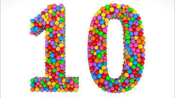 LEARN NUMBER 10 ON 3D COLOR BALL SPARTA BLINKING LIGHT EFFECT/INSPIRED BY PREVIEW 2 EFFECTS 