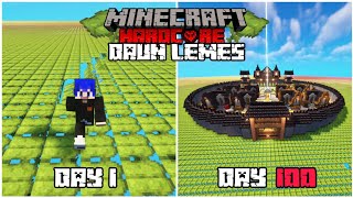 100 DAYS IN MINECRAFT HARDCORE BIG DRIPLEAF ONLY