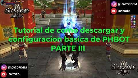 Tutorial  configuracion en phbot  ventana (Attack)