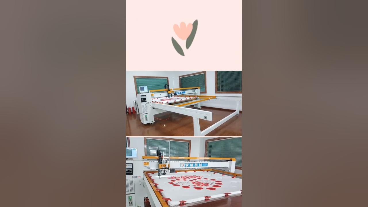 High quality automatic quilting sewing machine - YouTube
