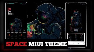 Best Lock screen customisation Miui 11 theme |Red space theme|Digital Avatar