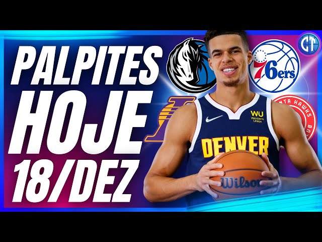 💸💸💸PALPITES da rodada NBA - LUCRE COM OS JOGOS DE HOJE DA NBA