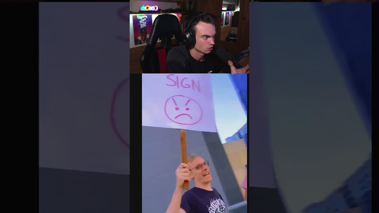 We´re protesting everything 🤣 