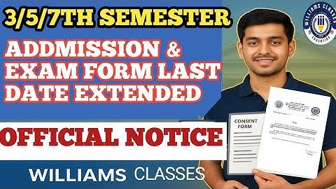 DU SOL Latest Notice 2025 | Exam Form Last Date Extended till 25 November | SOL Students Must Watch