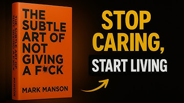 Life-Changing Lessons from The Subtle Art of Not Giving a F*ck #booksummary #books 