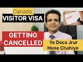 Canada Visitor Visa Getting Cancelled At Canada Airport | Important Docs Can Immigration Officer Ask