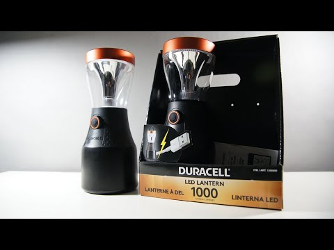 Duracell 1000 lumen LED lantern Review 