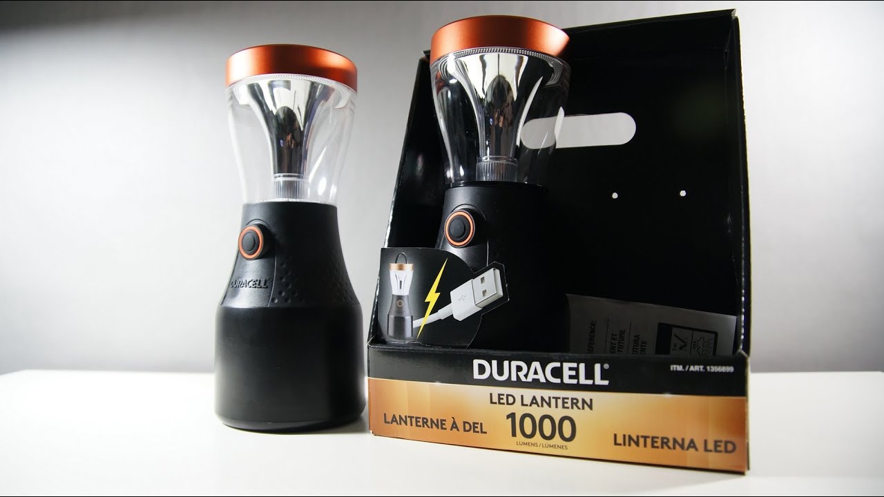 2 PACK Duracell 1000 Lumen LED Lantern CAMPING FISHING EMERGENCY New F/S  Japan