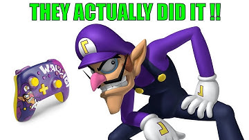 The Waluigi Nintendo Switch Pro Controller Is Now Available For Pre Order