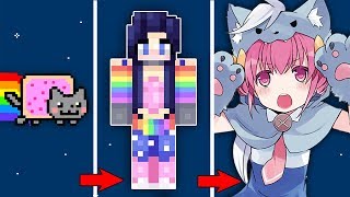 КАК МЕНЯЛАСЬ ДЕВУШКА КОШКА НЯН КЭТ И ЕЁ ЖИЗНЕННЫЙ ЦИКЛ В МАЙНКРАФТ! ЭВОЛЮЦИЯ НЯН КЕТ КАК МЕНЯЛАСЬ ДЕВУШКА КОШКА НЯН КЭТ И ЕЁ ЖИЗНЕННЫЙ ЦИКЛ В МАЙНКРАФТ! ЭВОЛЮЦИЯ НЯН КЕТ