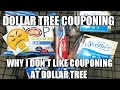 DOLLAR TREE COUPONING| WHY I DON'T LIKE COUPONING AT DOLLAR TREE