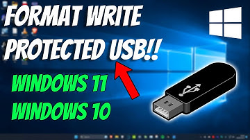 How To Format Write Protected USB Drive in Windows