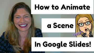 How to Animate Your Google Slides (Turn Your Bitmoji Classroom Scene into a GIF!)