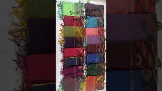 🥳Restock pochampally design pure cotton saree with contrast blouse🥳 @Sashaboutique2024