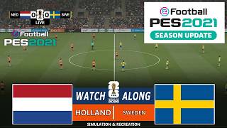 🔴LIVE : Netherlands vs Sweden | World Cup 2026 | Full Match Streaming | Video - Game Simulation