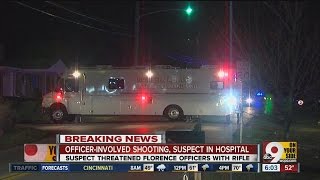 Suspect shot in Florence police officer-involved shooting