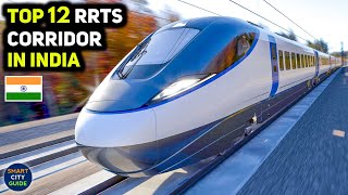 India's TOP 12 Upcoming Super Fast RRTS CORRIDOR | Big BOOST in URBAN Transport