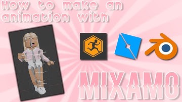 How to make an animation with Mixamo! (how I made my intro) ♡