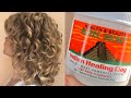 BENTONITE CLAY HAIR MASK | HAIR DETOX | Waves \ Loose Curls