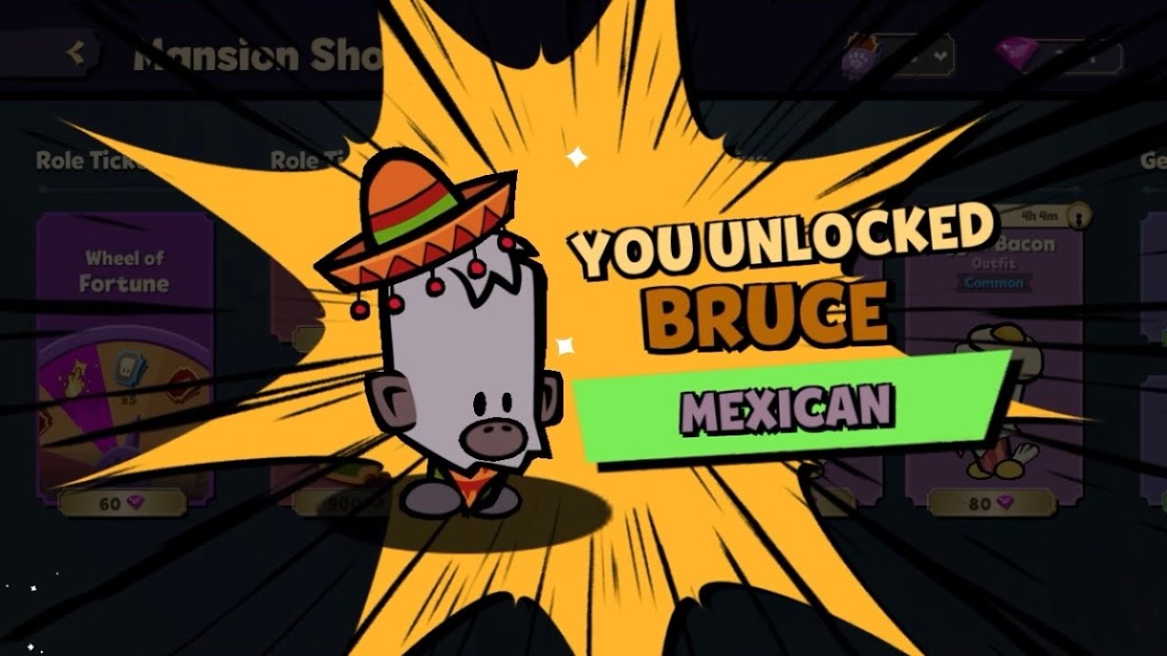 Mexican Bruce Unlocked! Suspects Mystery Mansion YouTube