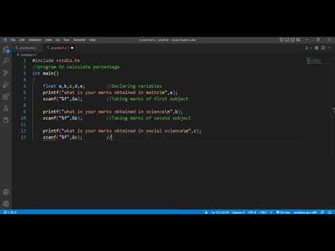 C Program to