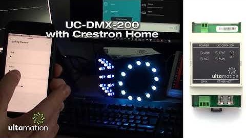 UC-DMX-200 with Crestron Home