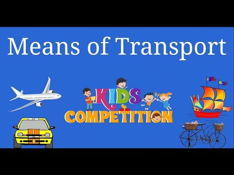 Land Water and Air transport pictures | Means/Modes of Transportation for Primary Kids/Children