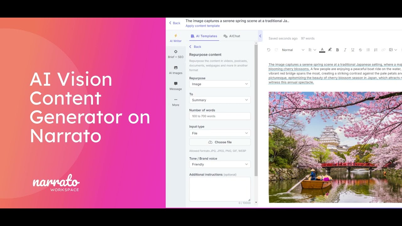 Narrato AI Copywriter: Captivating Marketing Content