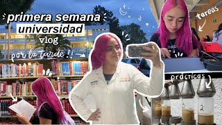 PRIMERA SEMANA DE UNIVERSIDAD estudiando QUÍMICA en la UNAM  DanielaGmr ✨