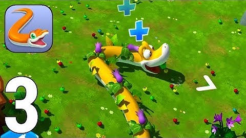 Snake Rivals 3D Gameplay Walkthrough Part 3 - Classic Mode [iOS/Android Games]