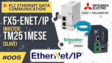 Ethernet/IP Communication FX5-ENET/IP (Master) with TM251 (Slave)