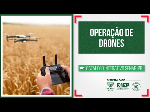 Operação de Drones | Catálogo Interativo SENAR-PR