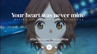 Never Mine - After Nourway (Lyrics Terjemahan Indonesia) Tiktok viral your heart was never mine...