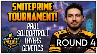 Smiteprime Tournament Round 4 Anhur Ft Paul Layers Genetics And Soloortroll