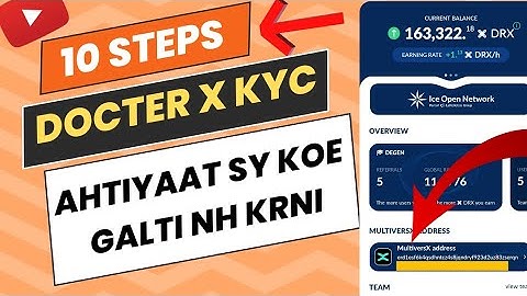 MultiversX Address add on Doctor X Doctor X Distribution and Withdrawal |How to Add multiversX Chain