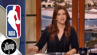 Rachel Nichols: This weekend was 'moving example' of NBA's focus on social issues | The Jump | ESPN