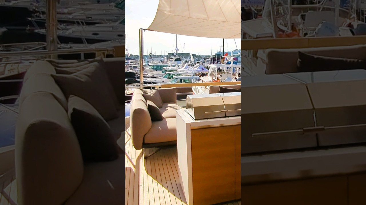 Tour of 96′ Motor Yacht – CLIC #shorts #yacht #luxury