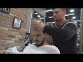 ASMR Turkish Barber Face,Head and Body Massage 213 💆‍♂️👍💈