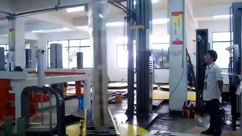 Vertical Door Window Wrapping Machine Packaging Machine