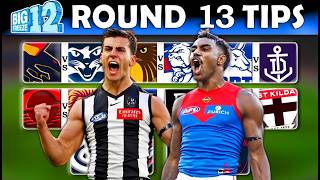 AFL 2026 Round 13 Predictions + Tips REVEALED