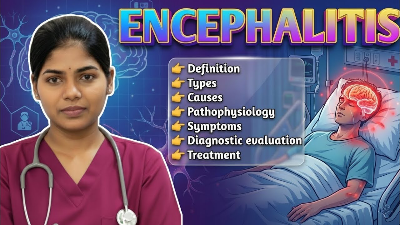 Encephalitis in odia | Definition, Types, Causes, Pathophysiology, Symptoms, Diagnosis, Treatment |