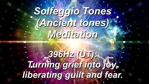 Solfeggio/Ancient tones 396Hz (UT): Turning grief into joy, liberating guilt and fear.
