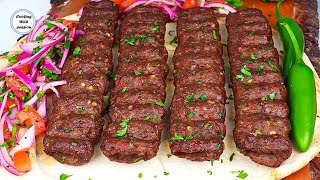 NEW Turkish Kebab With Special Seasoning,Turkish Adana Kebab Recipe With Homemade SKEWER Eid Special by Cooking with passion 2,061 views 3 weeks ago 10 minutes, 5 seconds