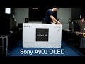 Sony A90J Bravia XR OLED Unboxing, Setup and 4K HDR Videos